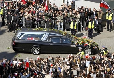 Ba Lan cử hành lễ tang Tổng thống Kaczynski